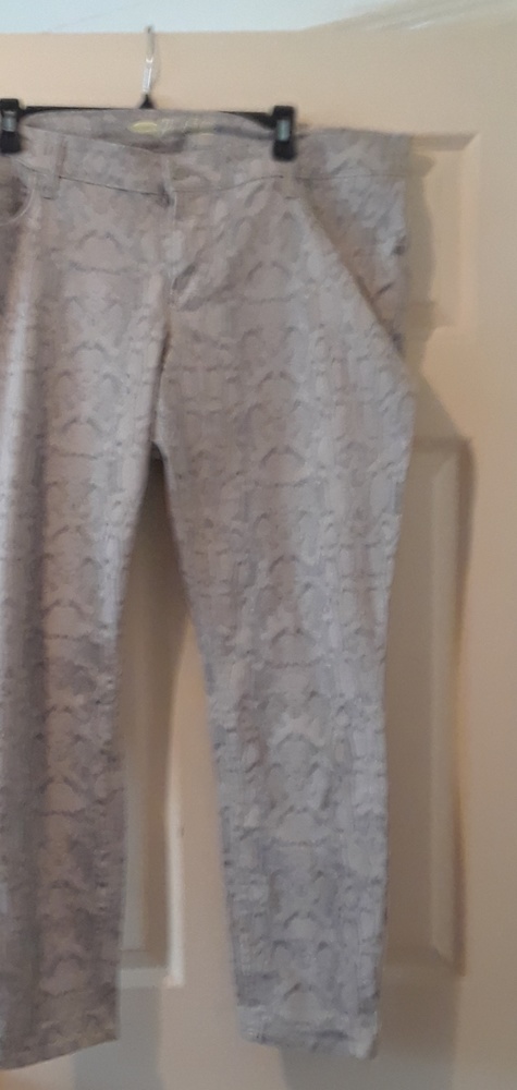 Old Navy rockstar python print skinny 18